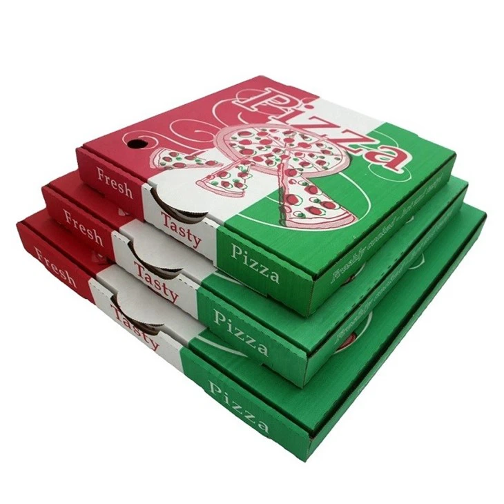 Customizable Recyclable Colorful Pizza Boxes