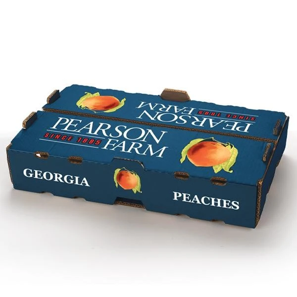 Printed High Quality Peach Fruit Box Printed High Quality Peach Fruit Box